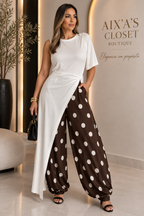 Polka Dot Barrel Pants – Women’s Statement Pants