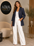 Chico’s Indigo Denim Longline Blazer