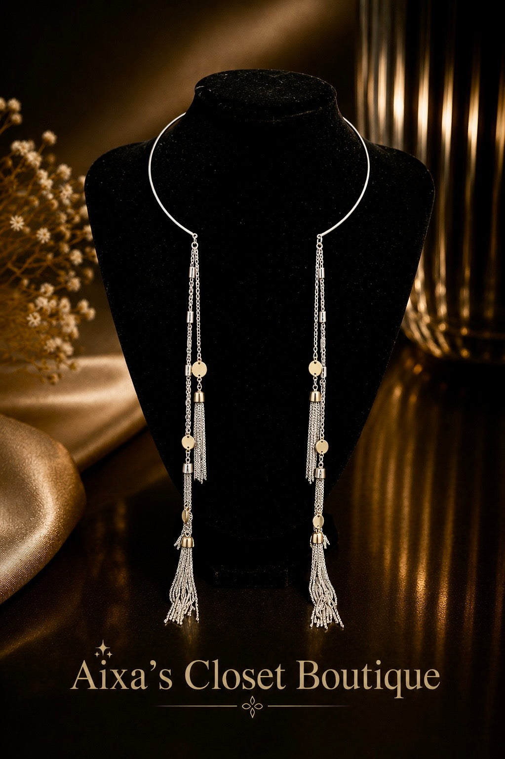 Dual Elegance Luxe Necklace