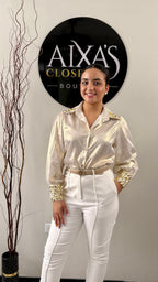 Golden Muse Blouse