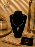 Marina Gold-Plated Fish Necklace