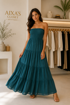 Summer Breeze Smocked Maxi Dress