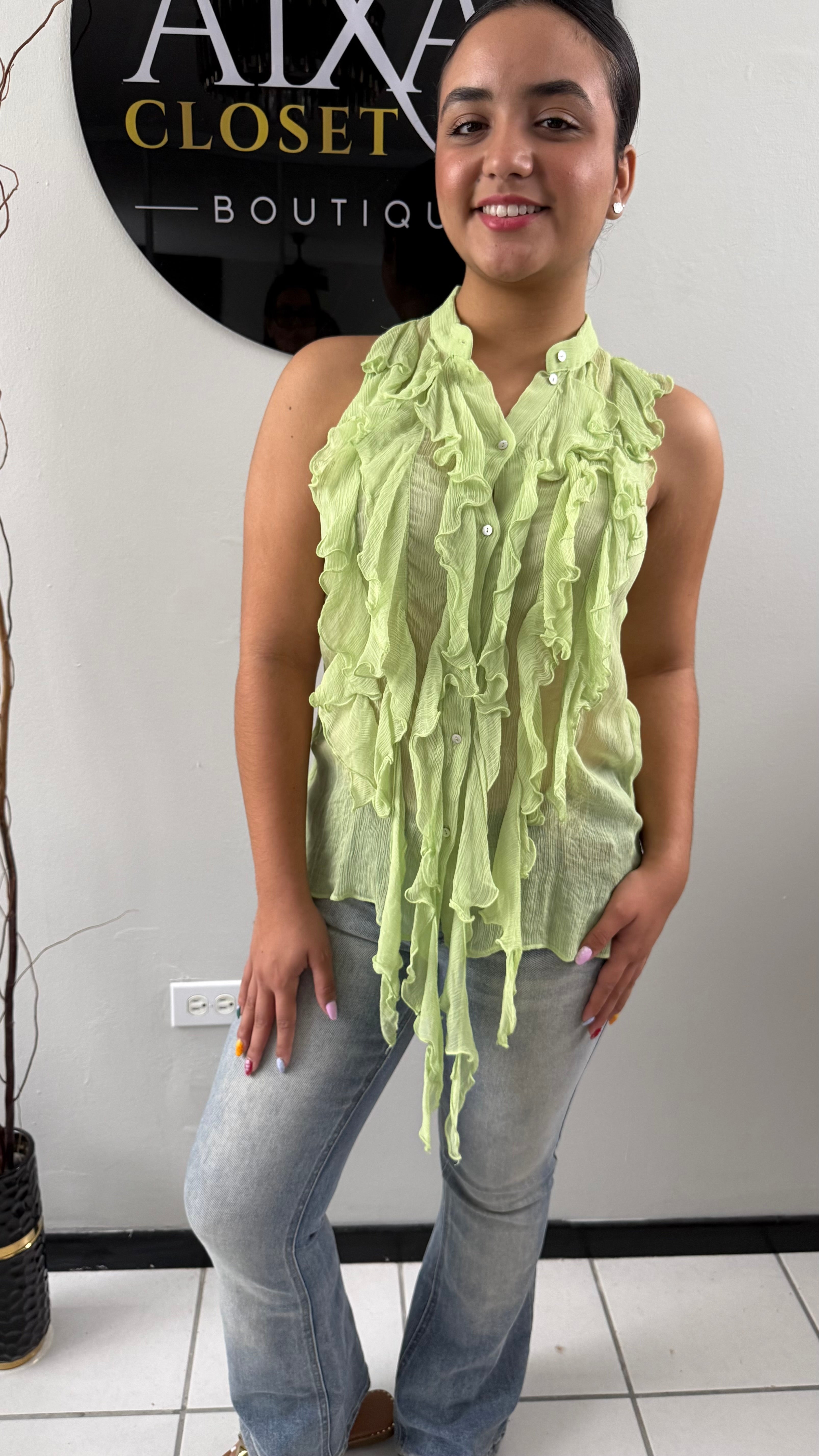 Lime Breeze Top