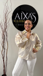 Golden Muse Blouse