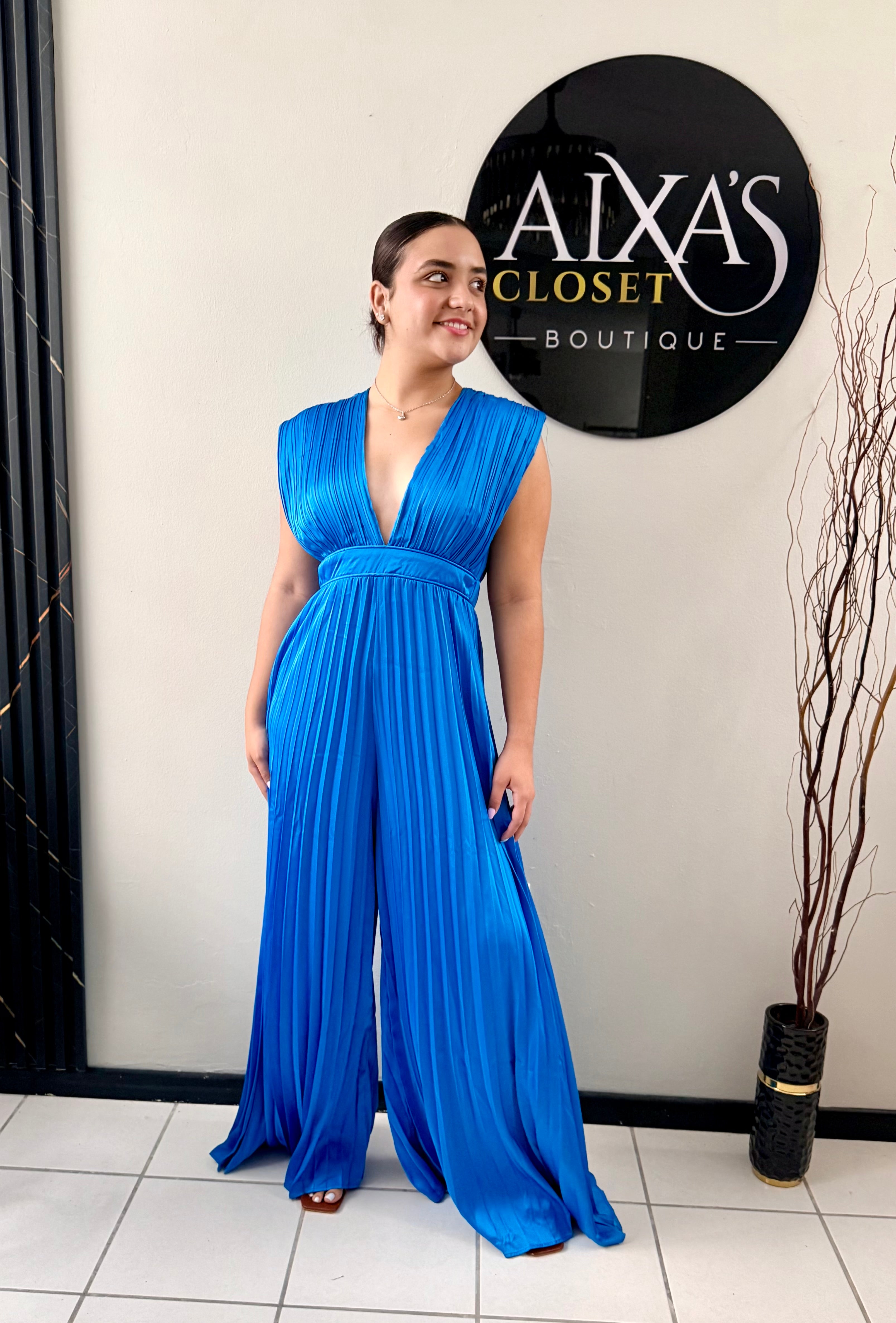 Royal Sapphire Jumpsuit